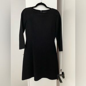 Black 3/4 sleeve dress
